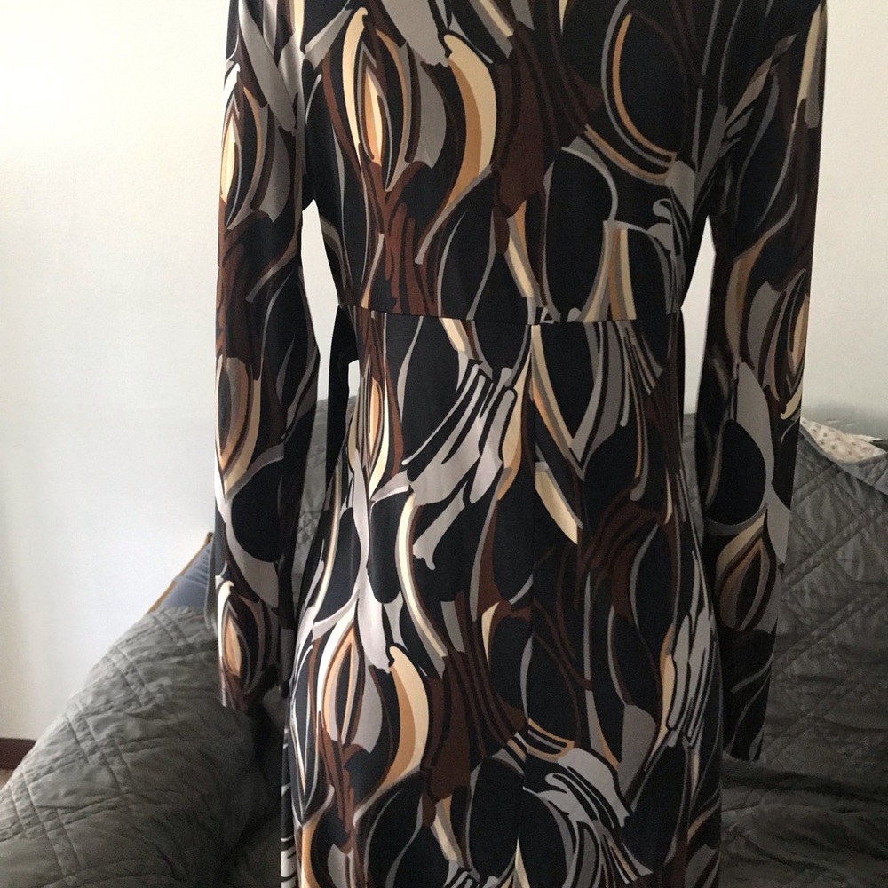 Blue papaya dress brown, grey, black, white - Picture 11 of 16